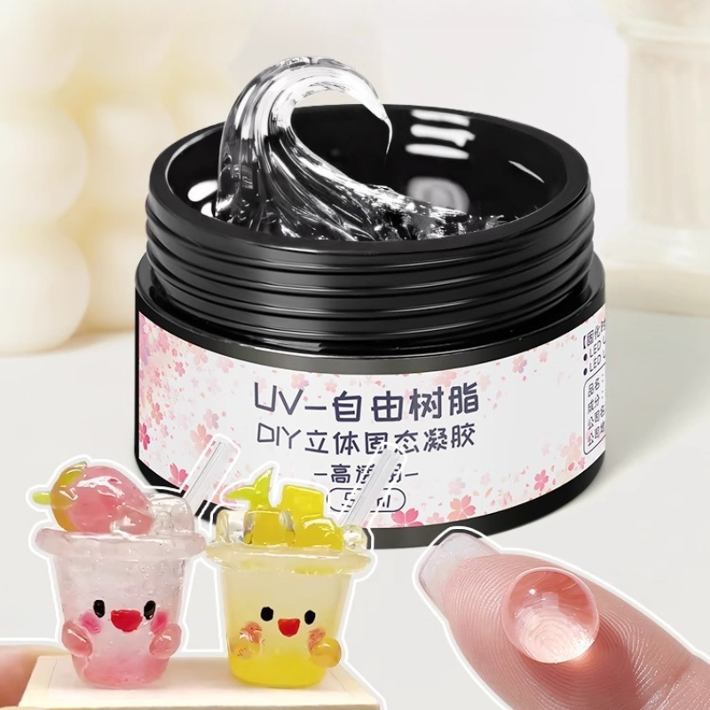 Crystal Growing Kit - 50/100 مللي الحرية الراتنج الطين كامل