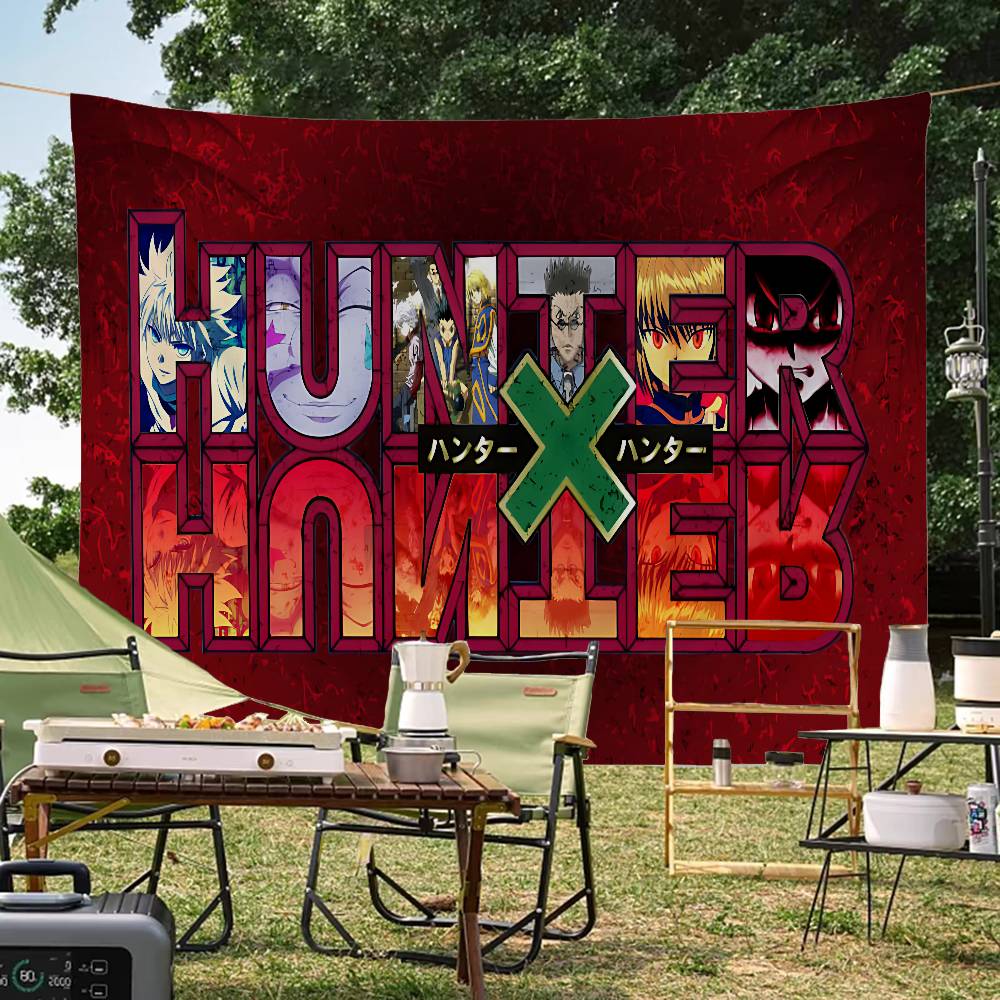 Science Hunter - علم كبير مطبوع بتصميم فانتازيا كوميك