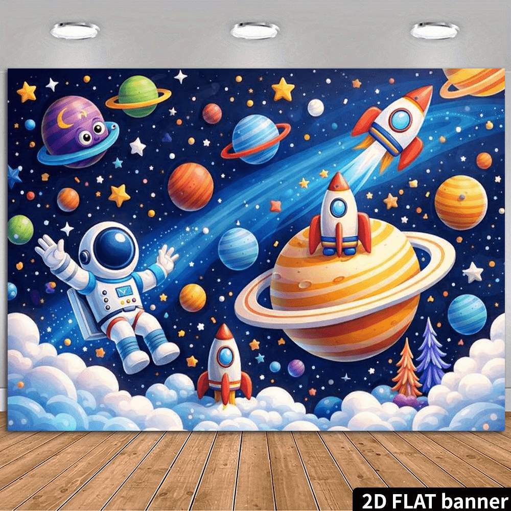 Science Nursery - جدارية فضائية نابضة بالحياة تعرض مجرة