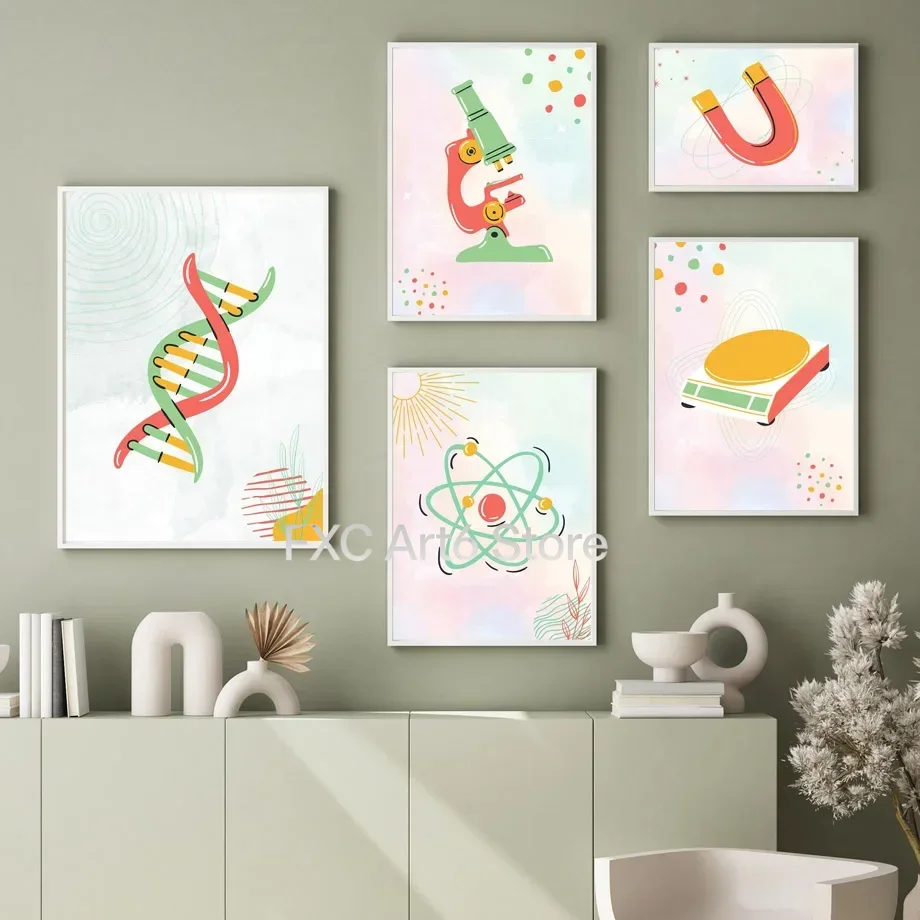 لوحة فنية جدارية قماشية مطبوعة - مراجعة Science Nursery وسعره