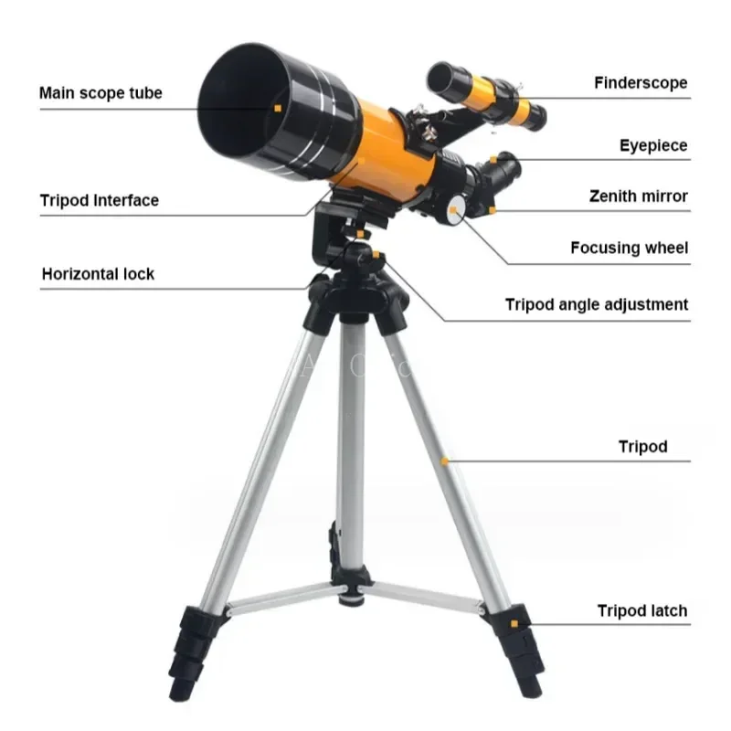 تلسكوب فلكي محترف ، مناظير طوي - مراجعة National Geographic Telescope 70Mm وسعره