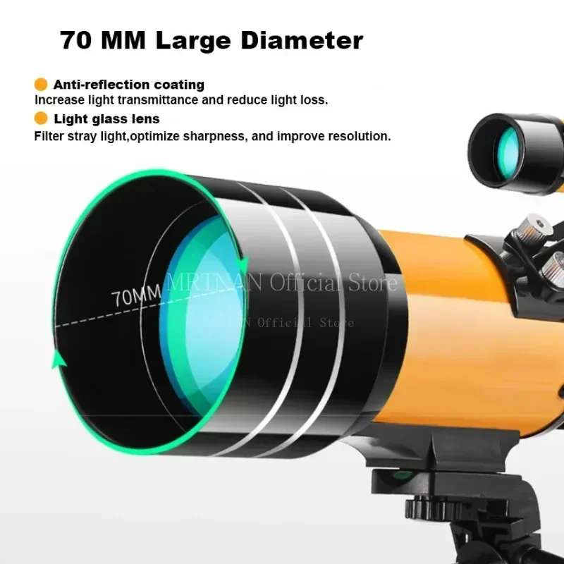 تلسكوب فلكي محترف ، مناظير طوي - مراجعة National Geographic Telescope 70Mm وسعره
