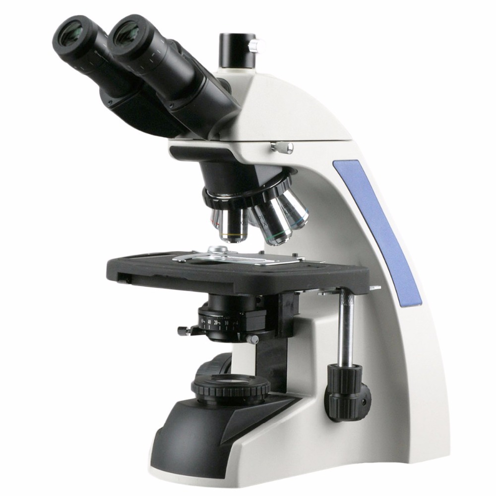 مجهر مركب ثلاثي العينية من سلس - مراجعة Amscope Microscope Compound 40X-1000X وسعره