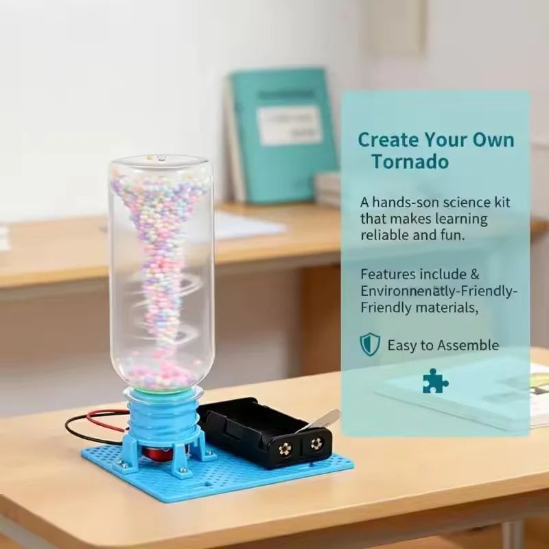    لعبة تركيب الأعاصير الكهرب - مراجعة Science Diy Model وسعره
